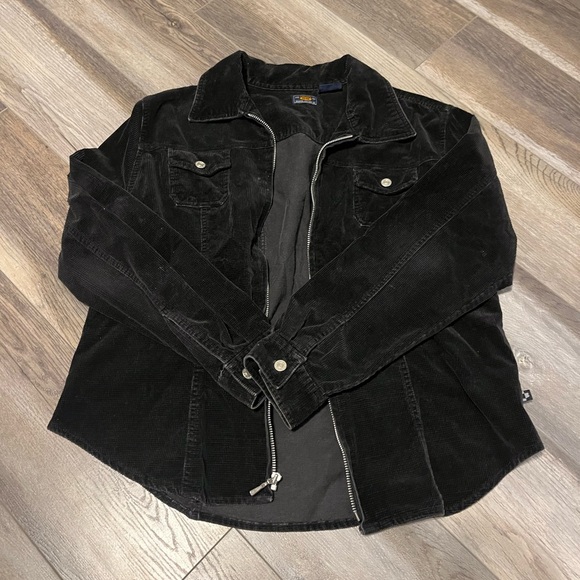 Route 66 Jackets & Blazers - Route 66 Vintage Black Corduroy Jacket
